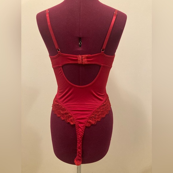 Red Bodysuit Small - Picture 2 of 5